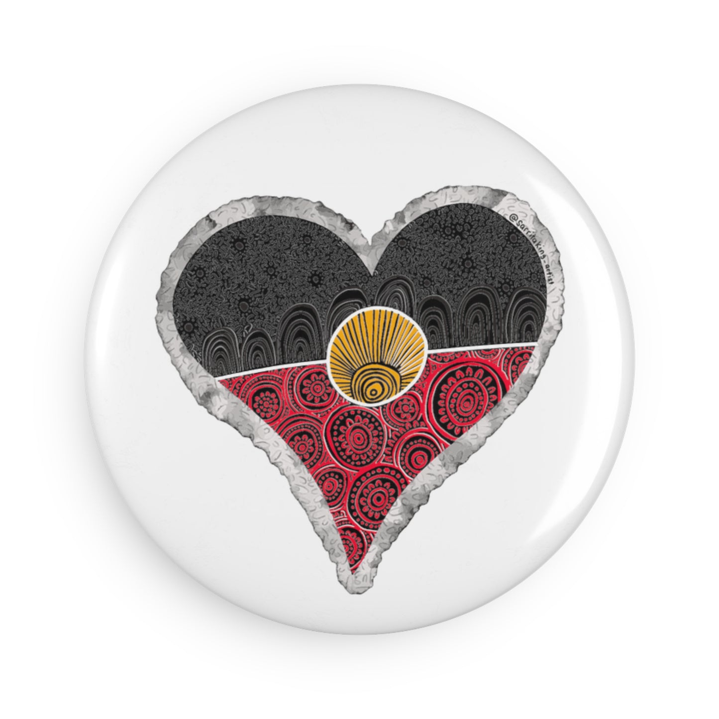 Flag Love Magnet