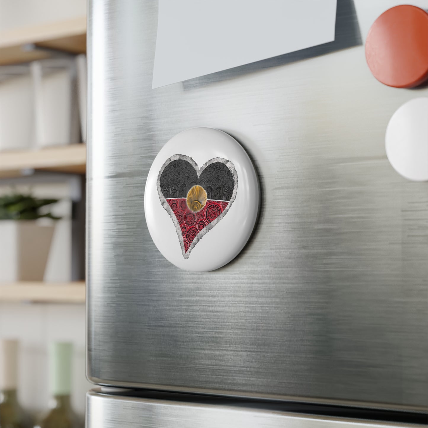 Flag Love Magnet