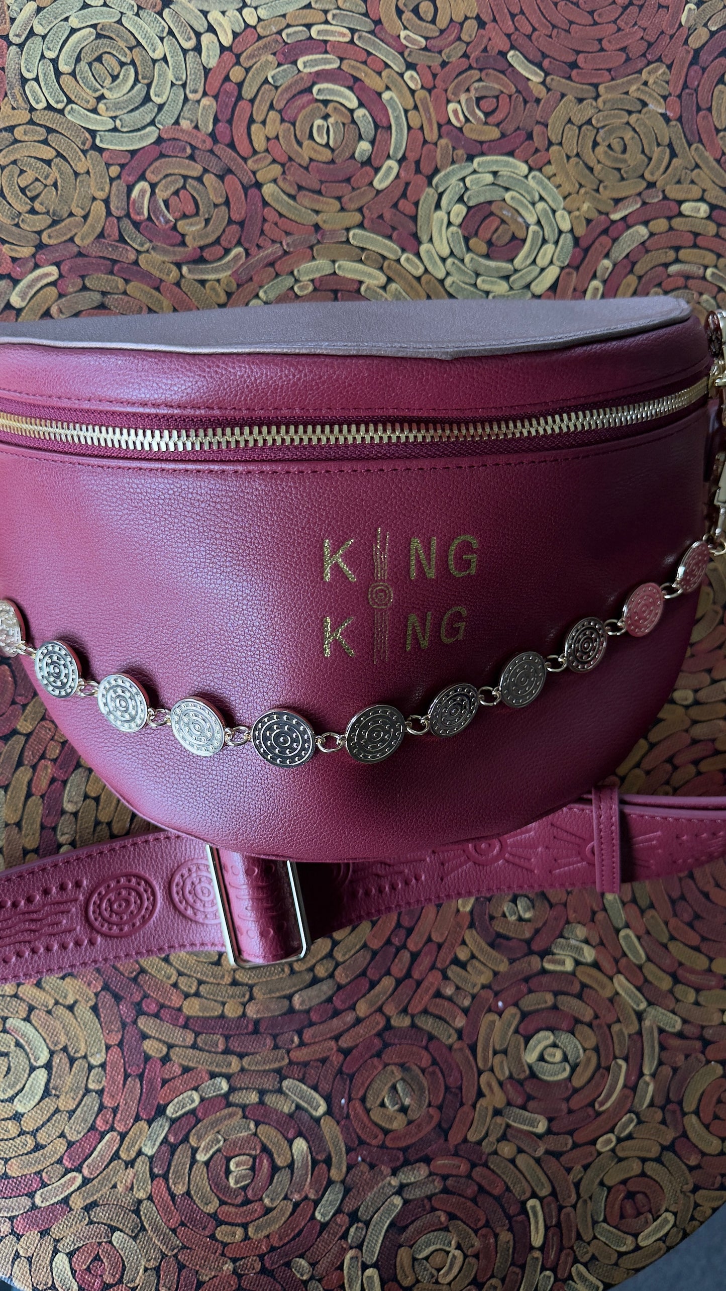 Rosella and Copper crossbody bag