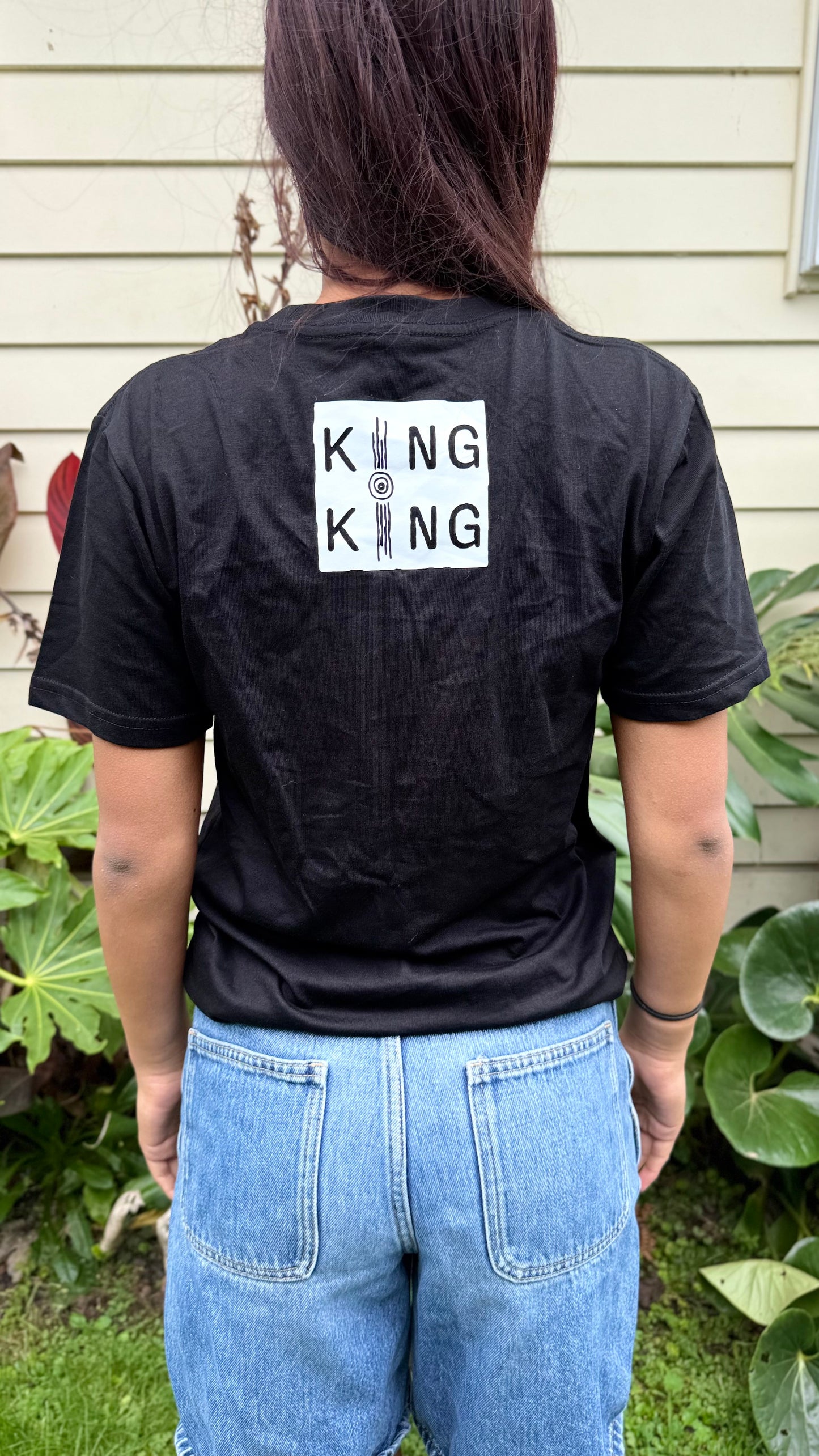 Blak & White flag Tee