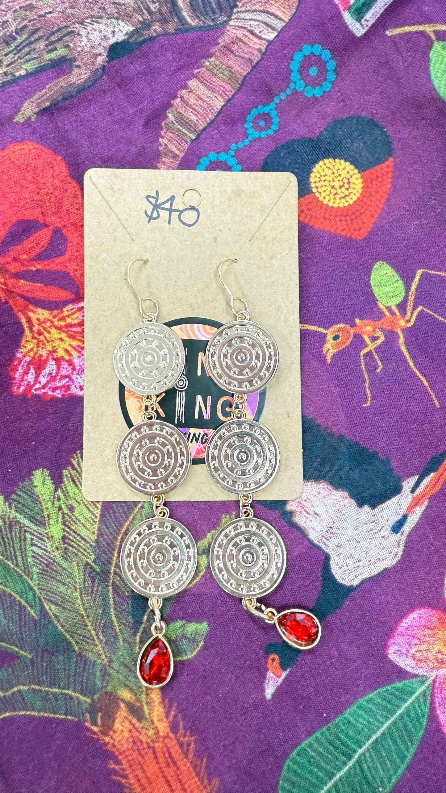 campsite earrings