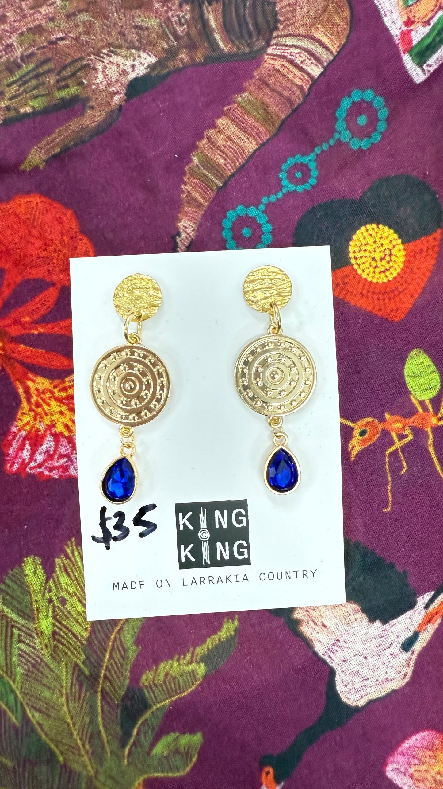 campsite earrings