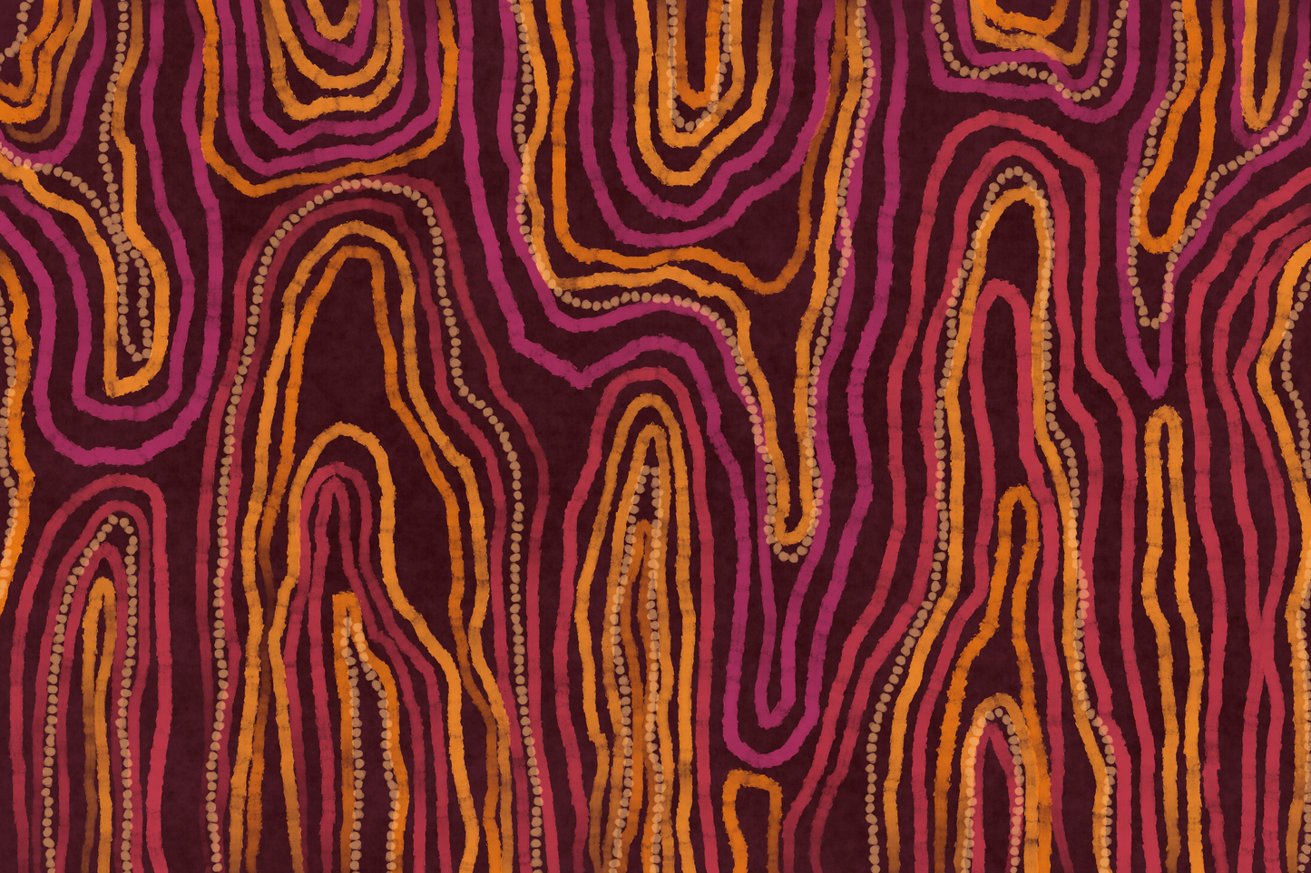 Movement of the Earth | Pink | Print