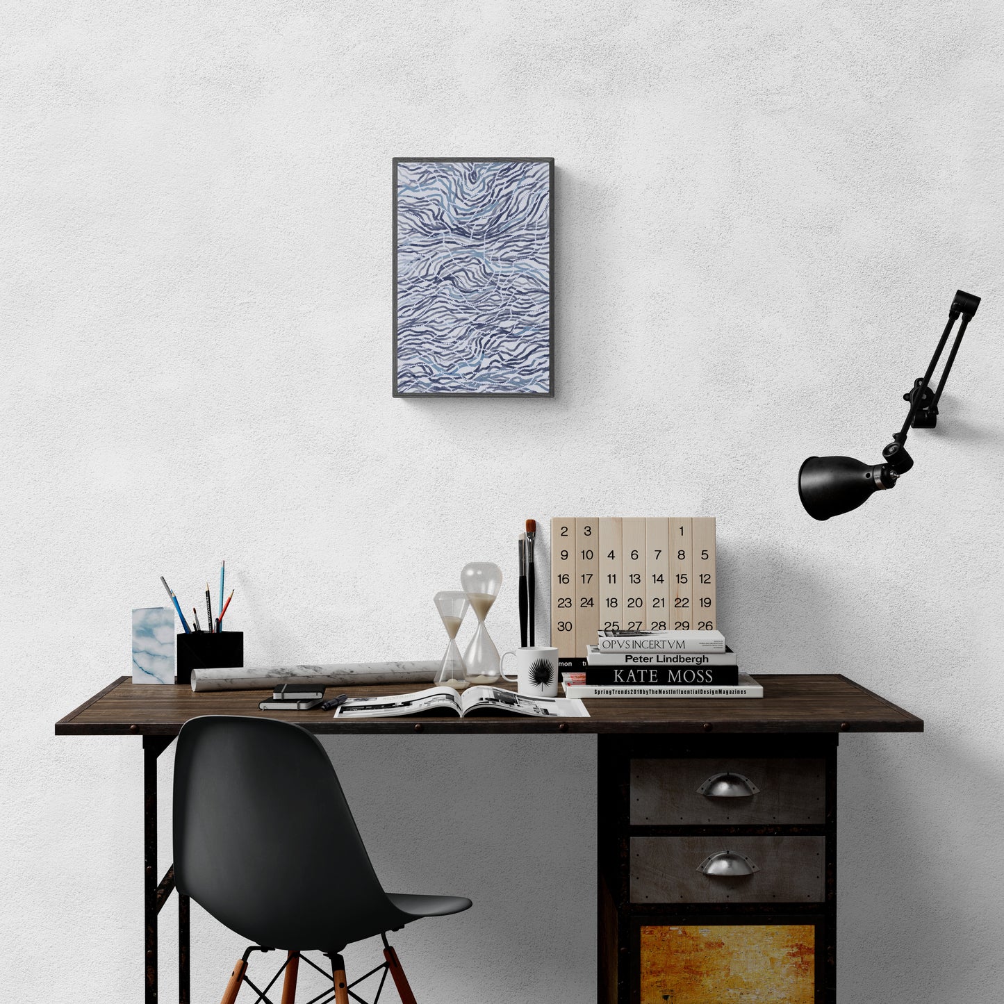 Movement of the Earth | B&W | Print