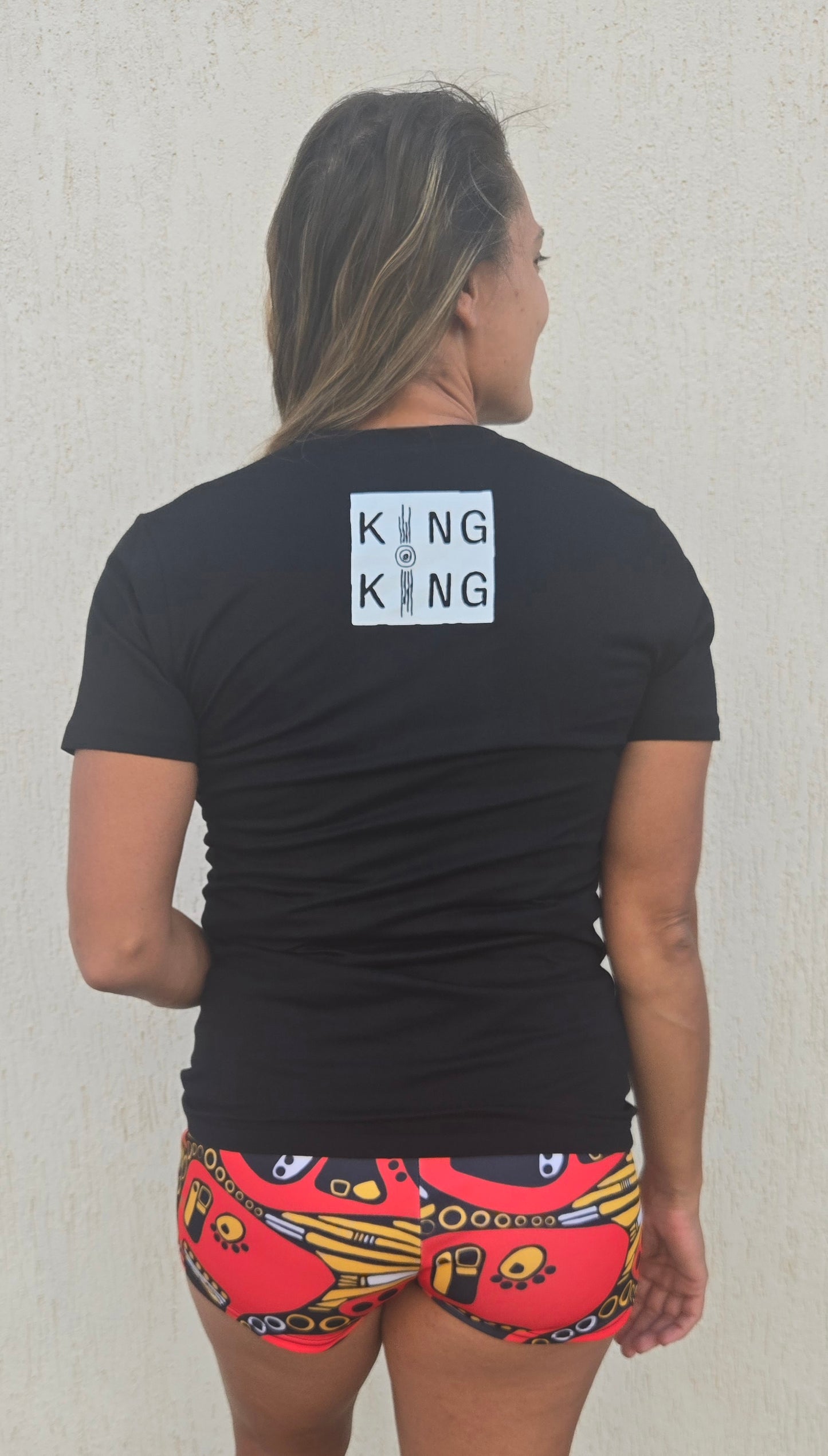 Blak & White flag Tee