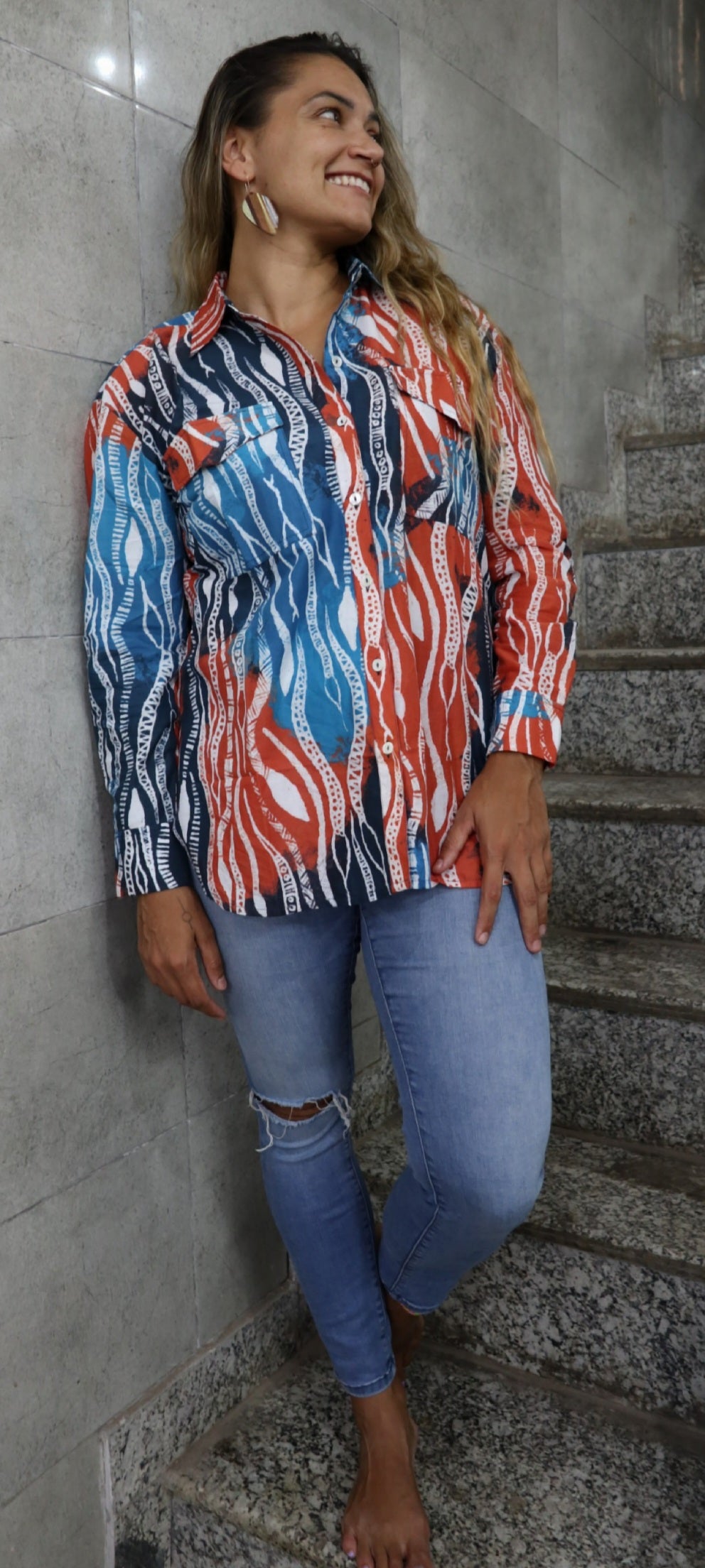 Sarrita King | Long Sleeve Top | Slither