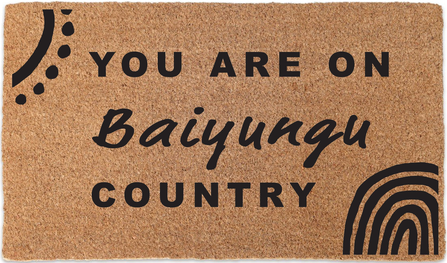 Welcome Mat | Baiyungu