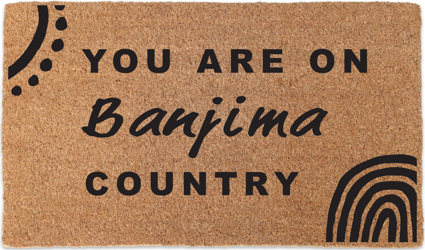 Welcome Mat | Banjima