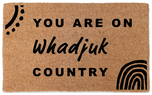 Welcome Mat | Whadjuk