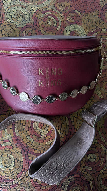 Rosella and Copper crossbody bag