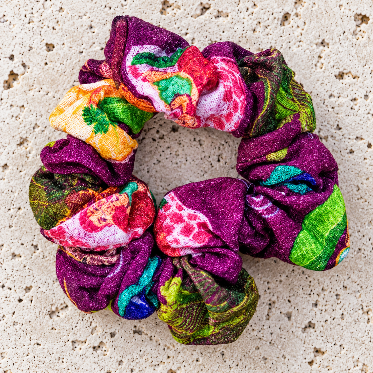 Premium muslin scrunchie