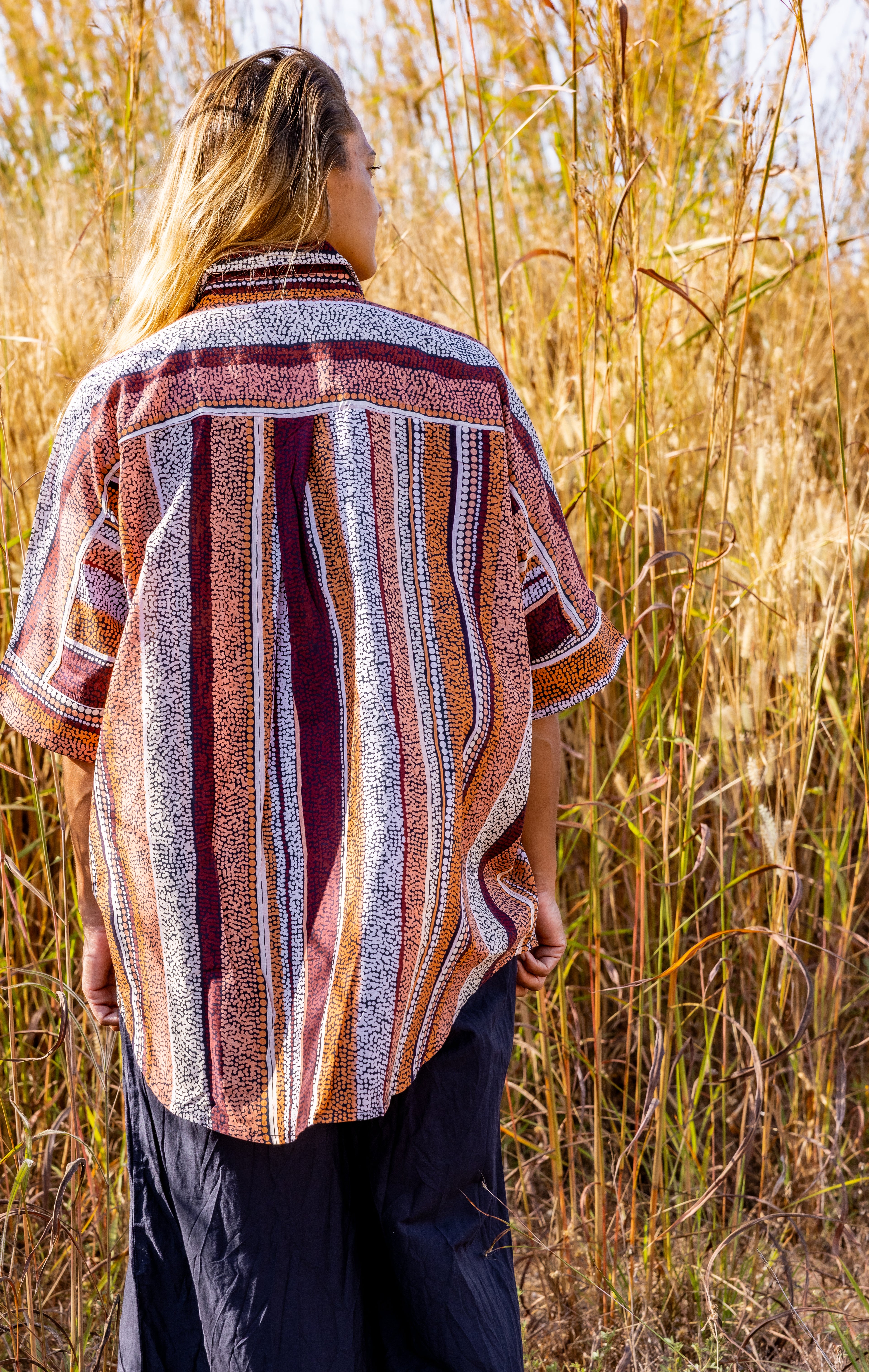The Cerise Oversized Top