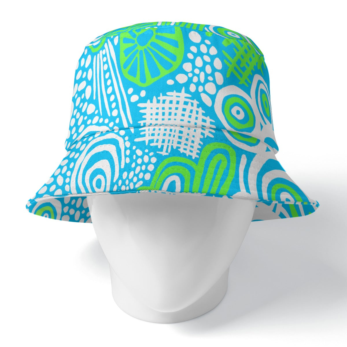 'Land Aqua" | Bucket Hat