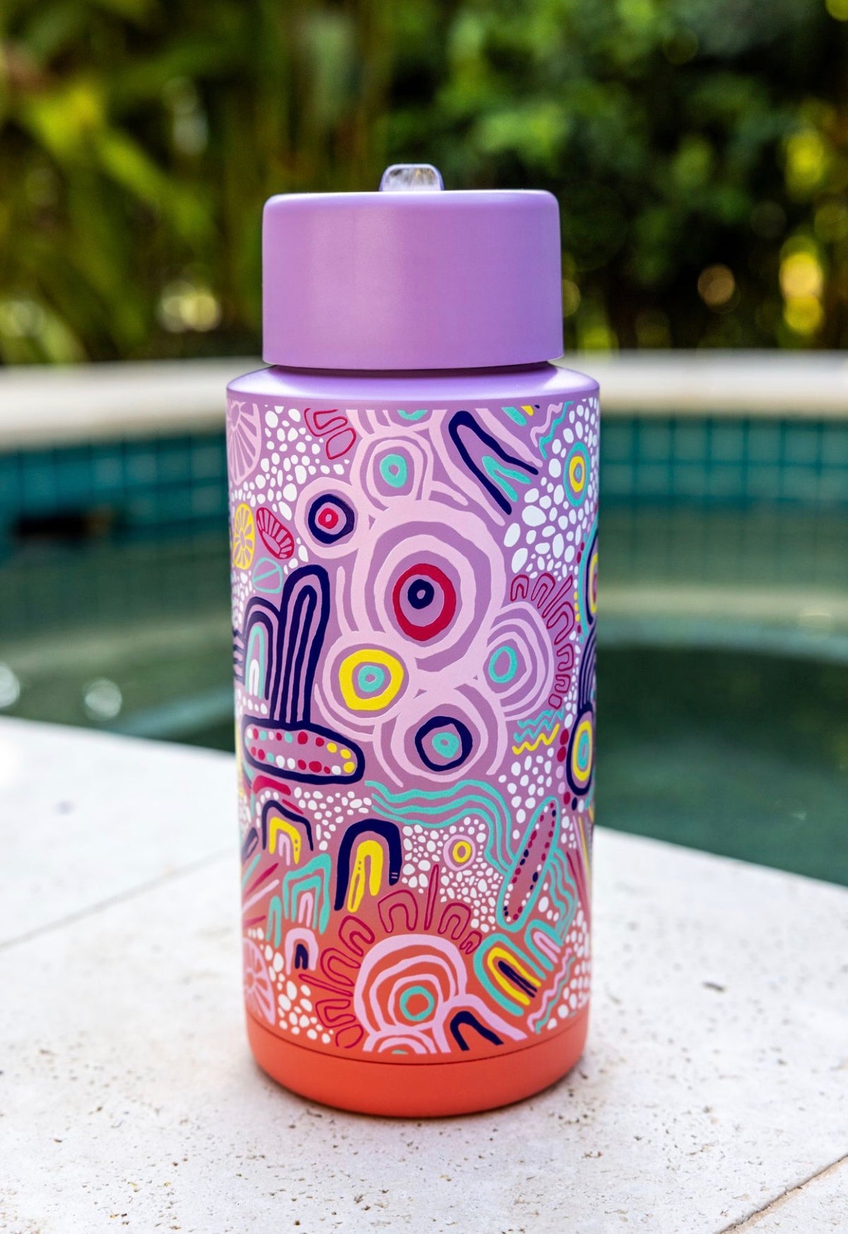 Lands 1L- 32oz Water Bottle – Aboriginal Art