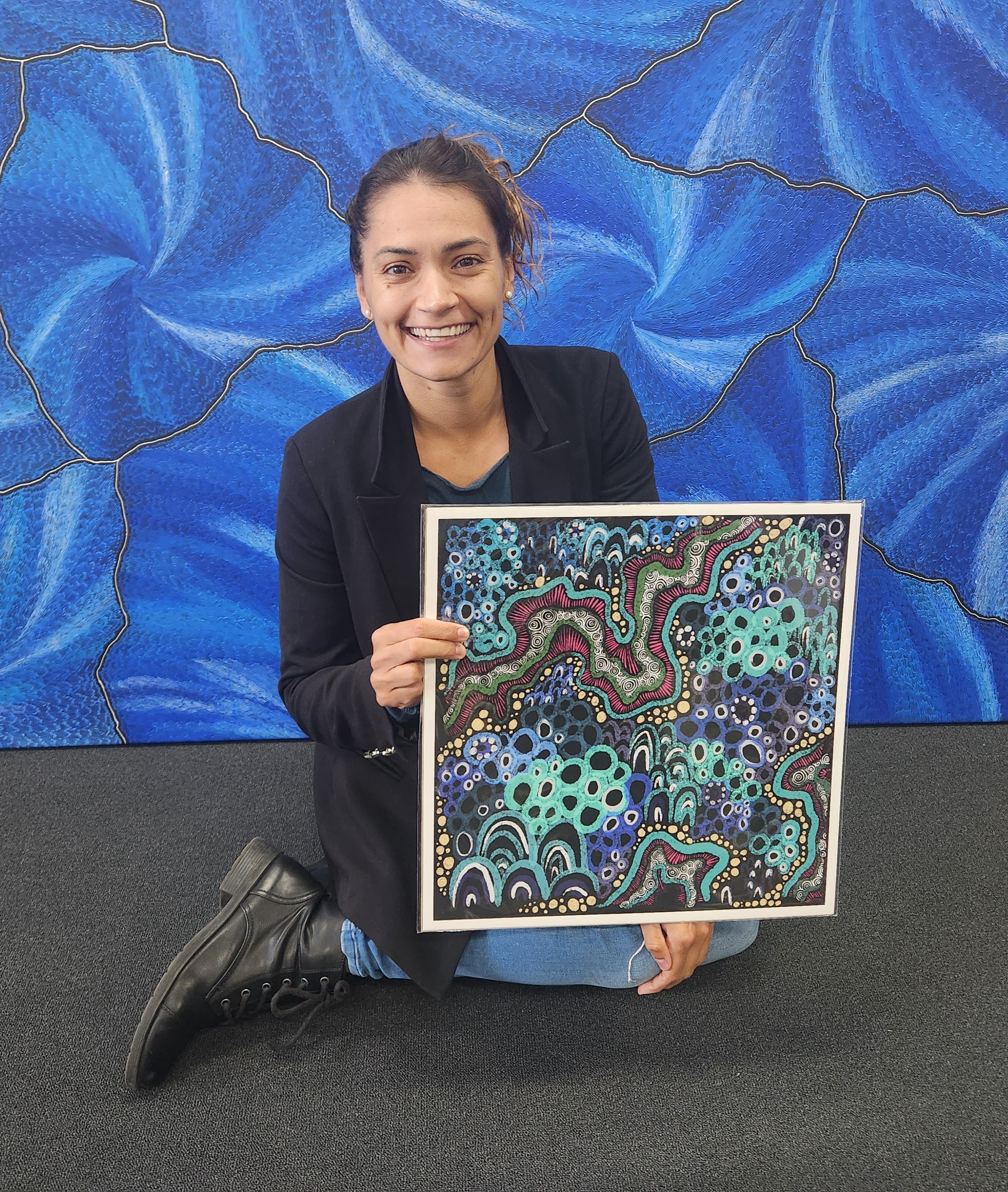 Riverland – Aboriginal Art Print