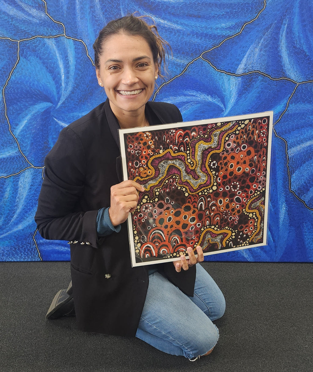 Riverland – Aboriginal Art Print