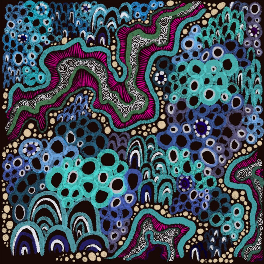 Riverland – Aboriginal Art Print