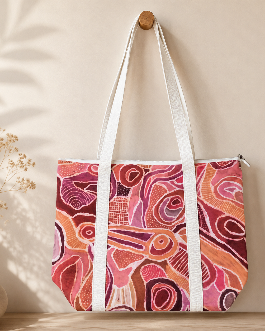 Corduroy Tote Bag – Aboriginal Art Everyday Tote