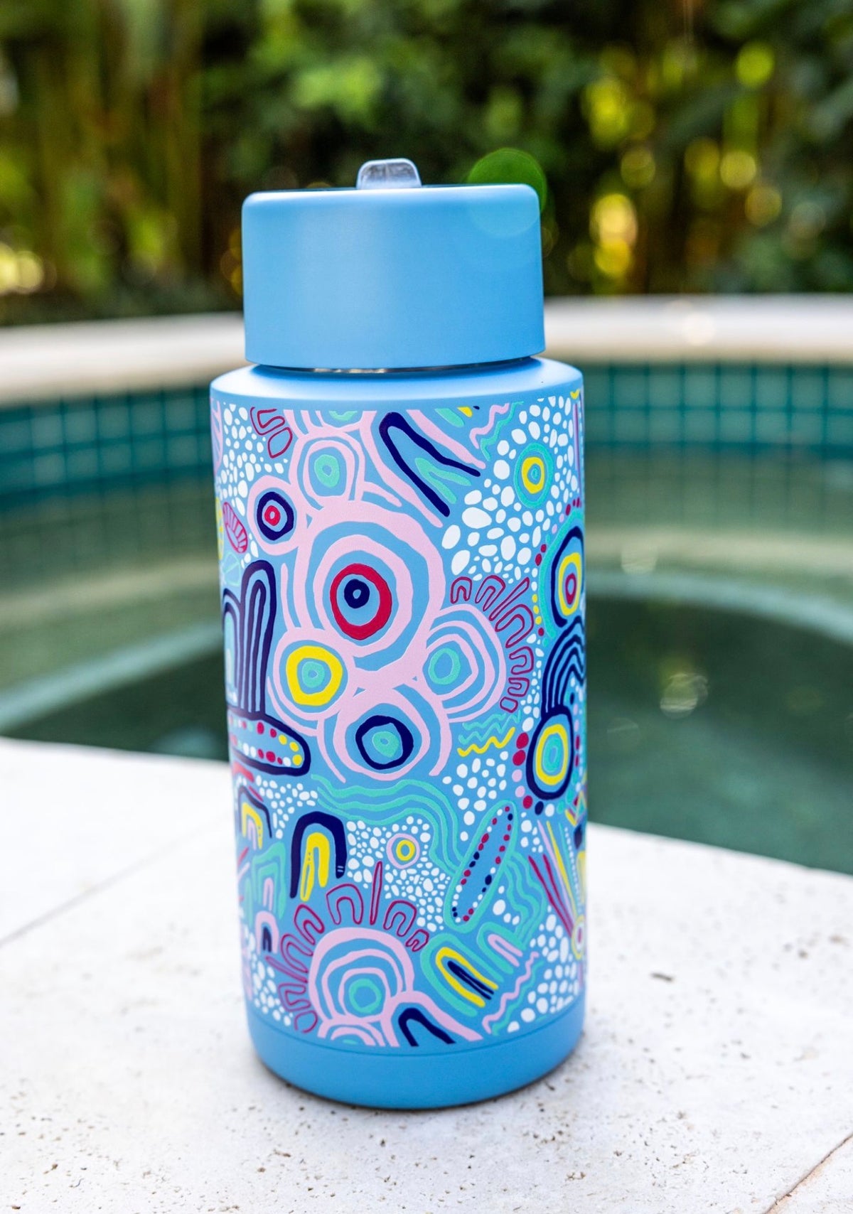 Lands 1L- 32oz Water Bottle – Aboriginal Art
