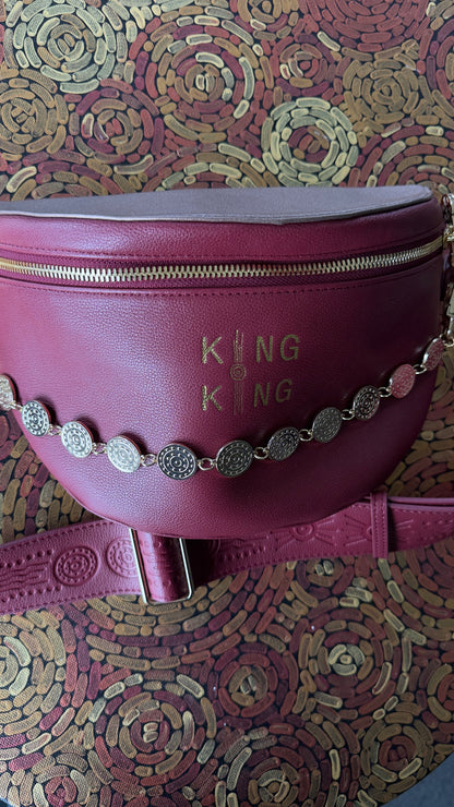 Rosella and Copper crossbody bag