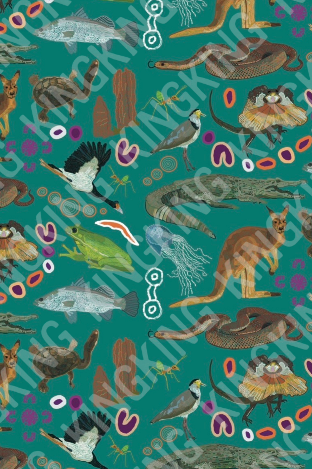 Premium Muslin Baby Wrap – Larrakia Fauna