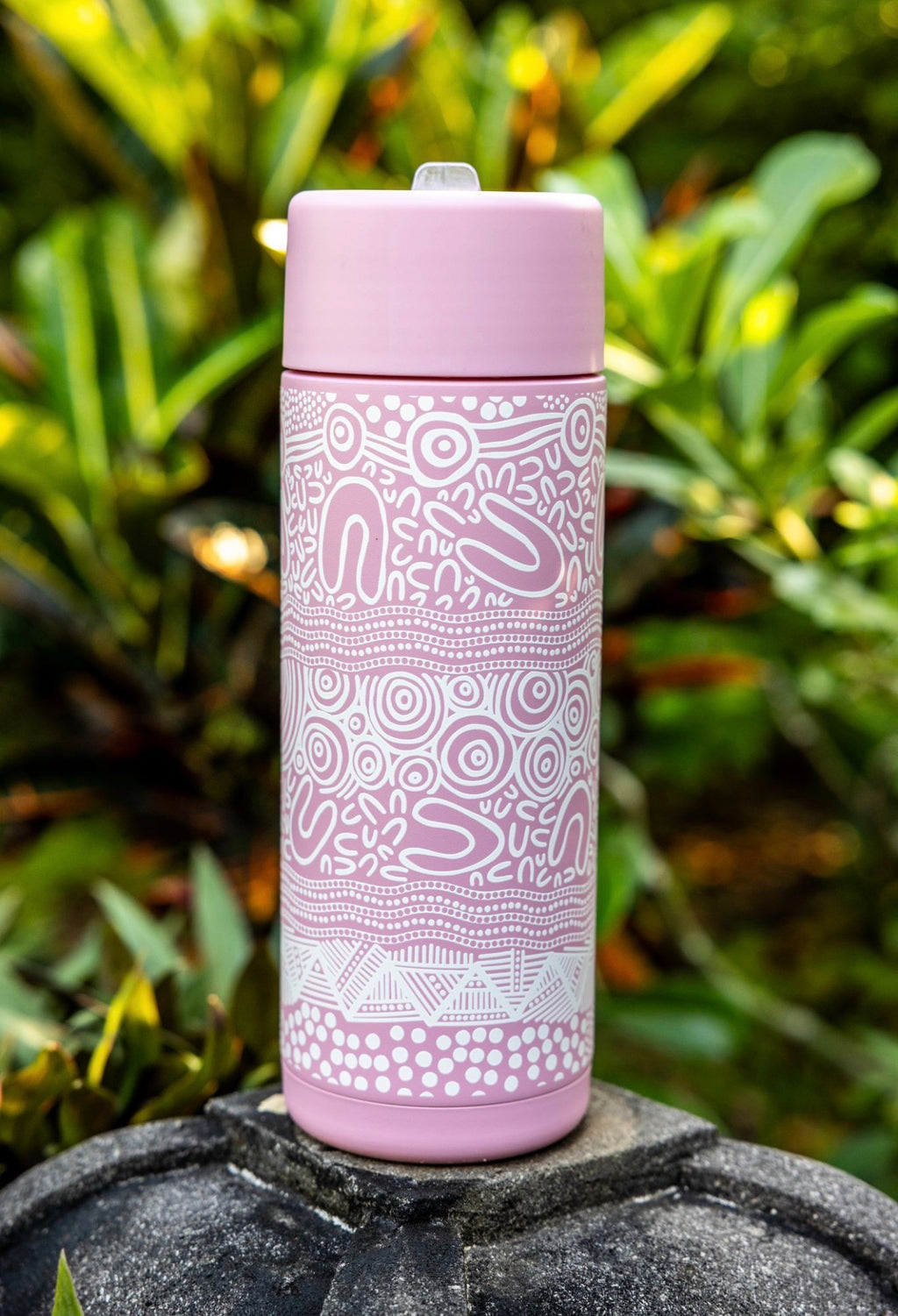 Layered Land 590mL Water Bottle – Aboriginal Art
