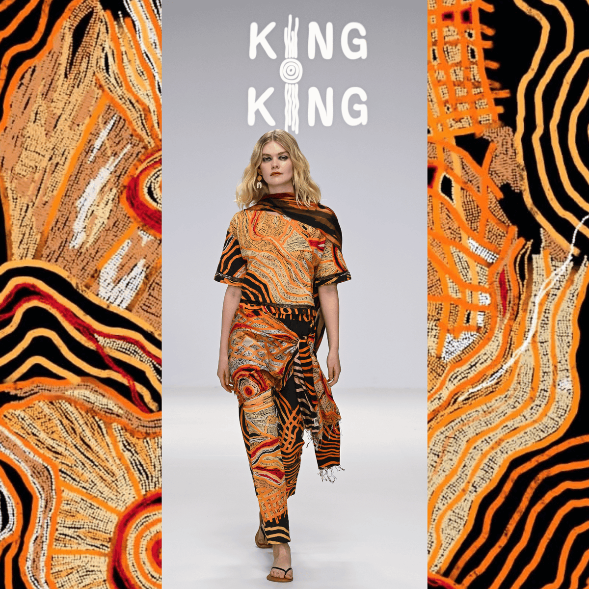 Mulberry Silk Scarf - Calling Blak