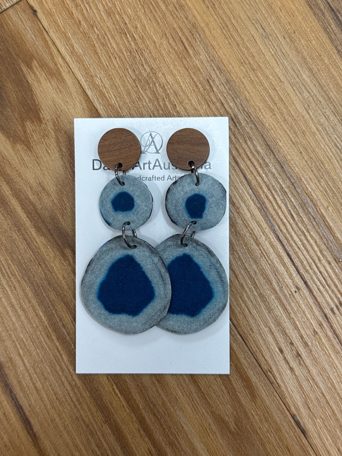 DandiArt x KingKing Fabric Earrings - Handcrafted Wearable Art