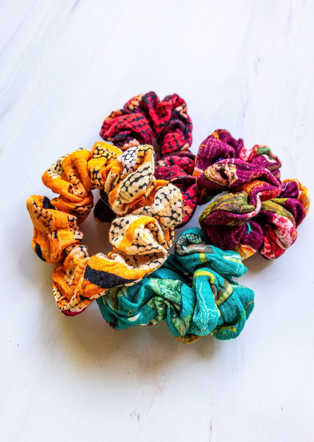Premium muslin scrunchie