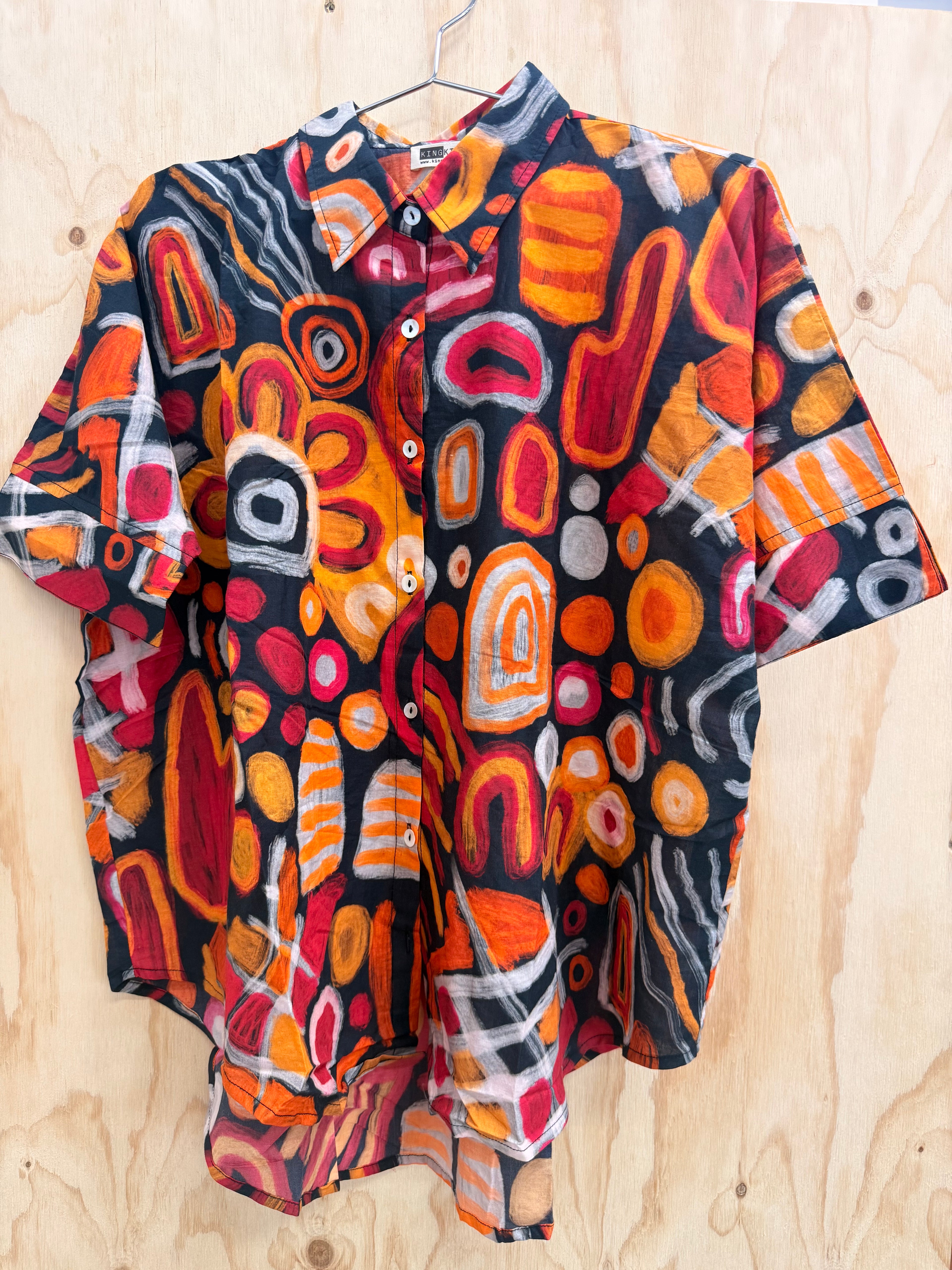 The Cerise Oversized Shirt