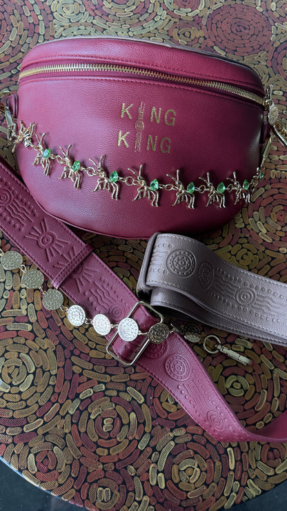 Rosella and Copper crossbody bag