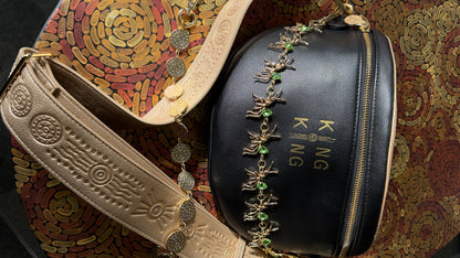 Blak & Gold crossbody bag