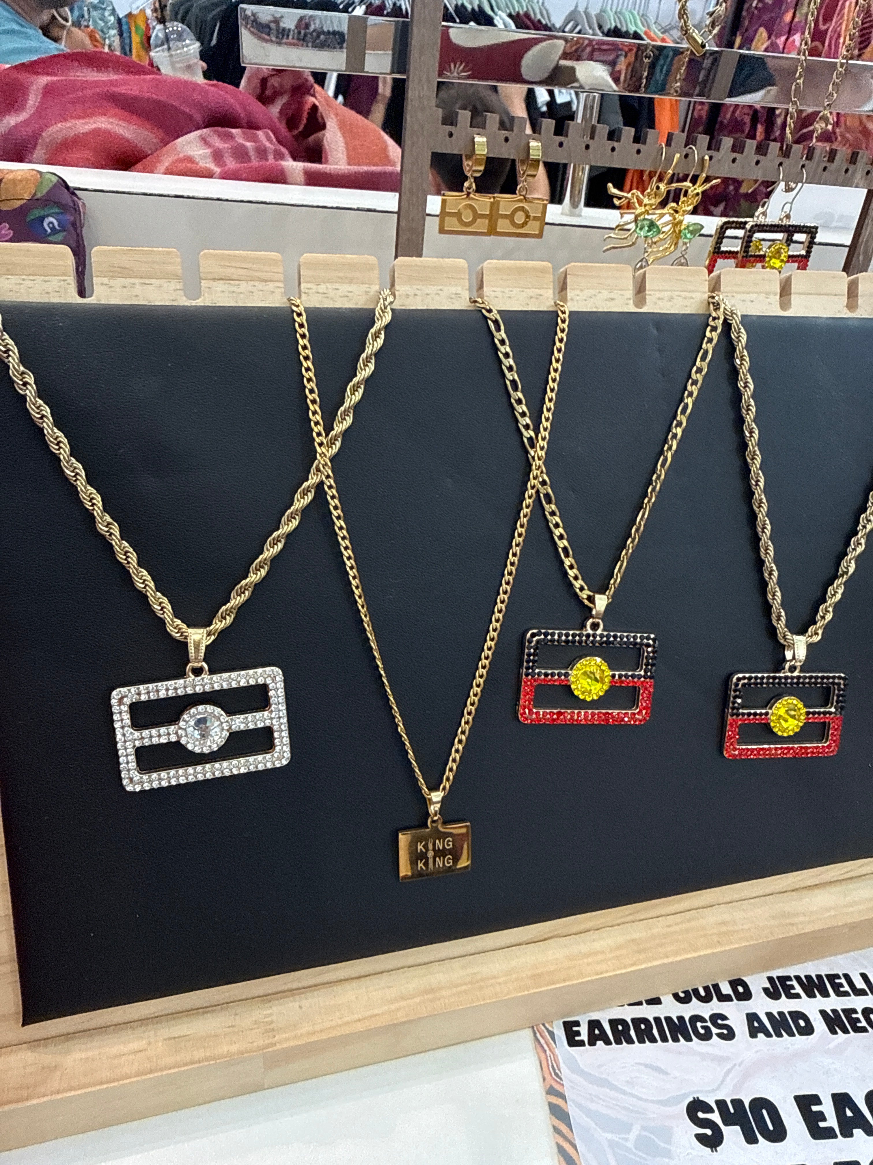 2 gold jewellery $70