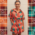 The Jenna Playsuit - Blak Gingham