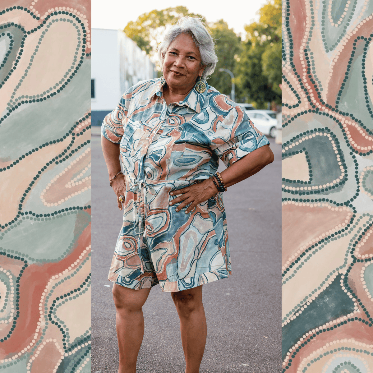 The Jenna Playsuit - Bushlands