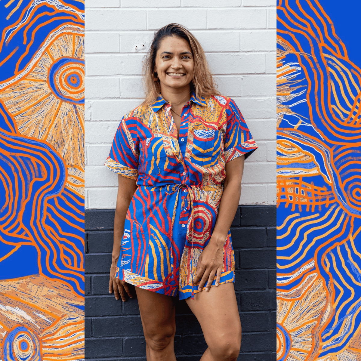 Playsuit - Calling Blue