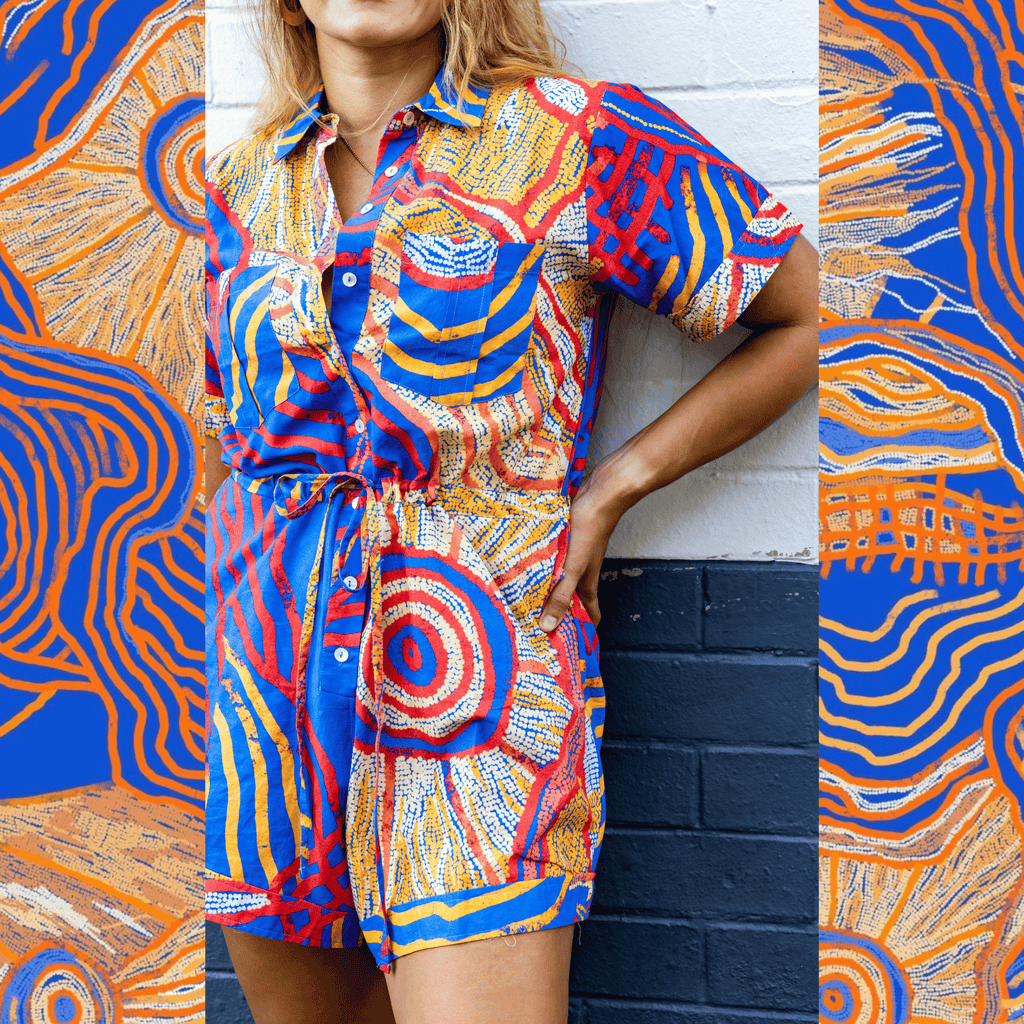 Contemporary Blak art clothing