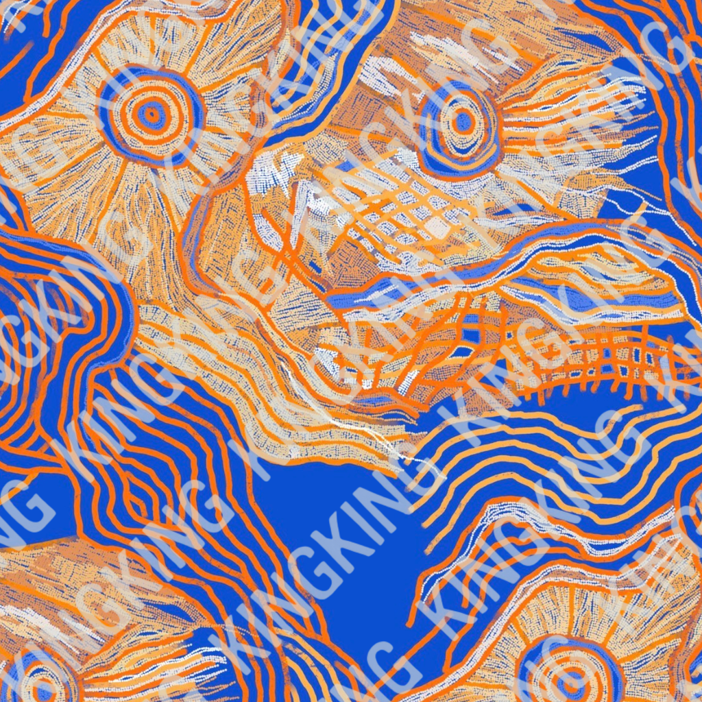 Aboriginal print clothing collection