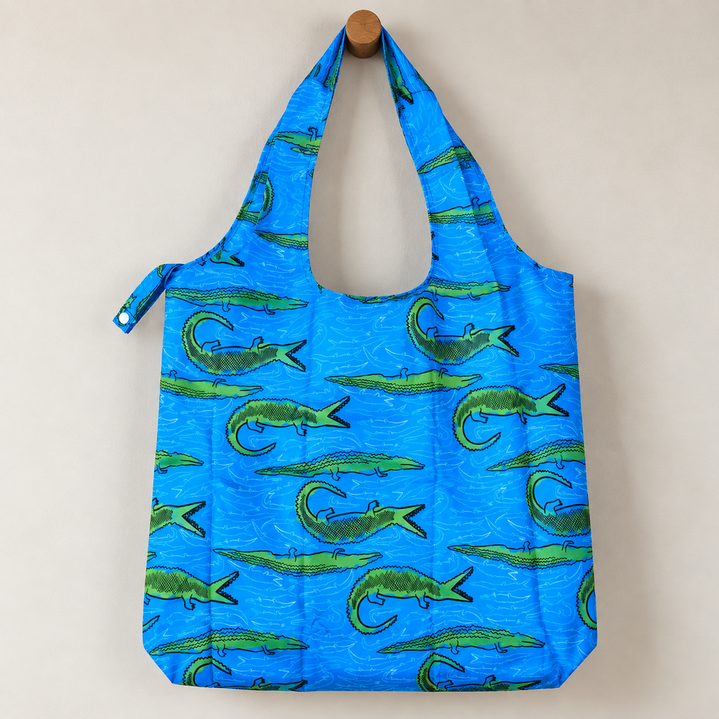 Fold Up Carry Bag – Aboriginal Art Reusable Shopping Bag