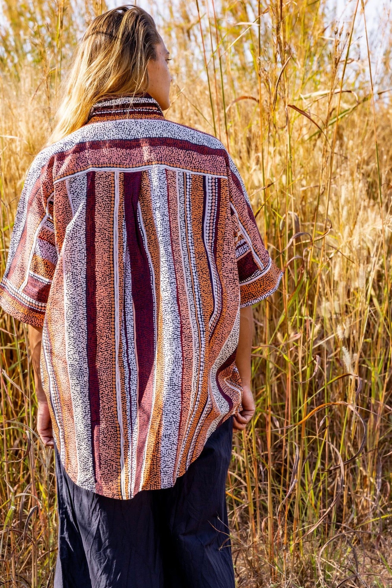 The Cerise Oversized Top