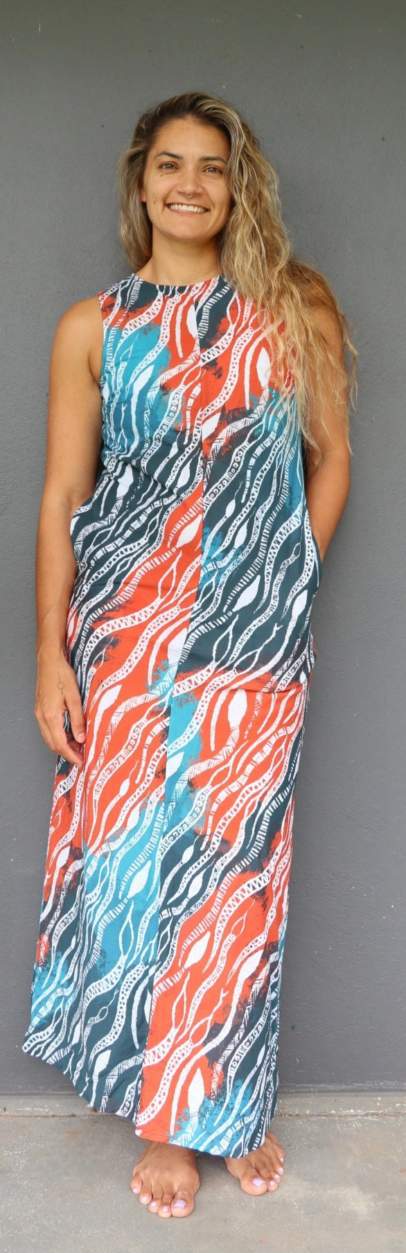 The Amalii | Long Bias Dress