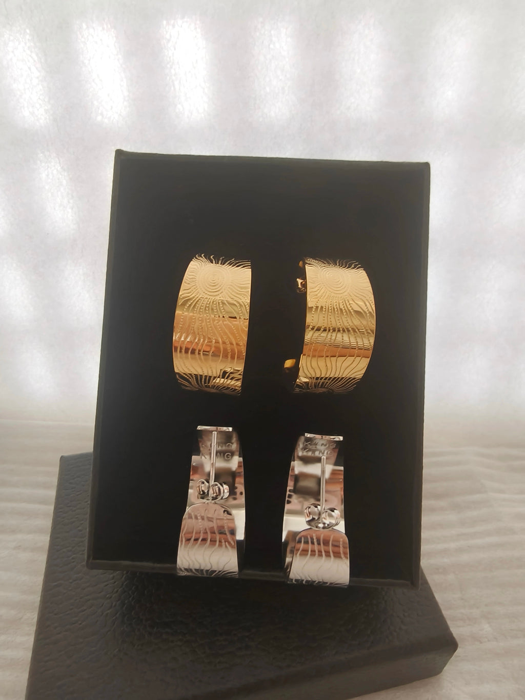 Hoop earrings
