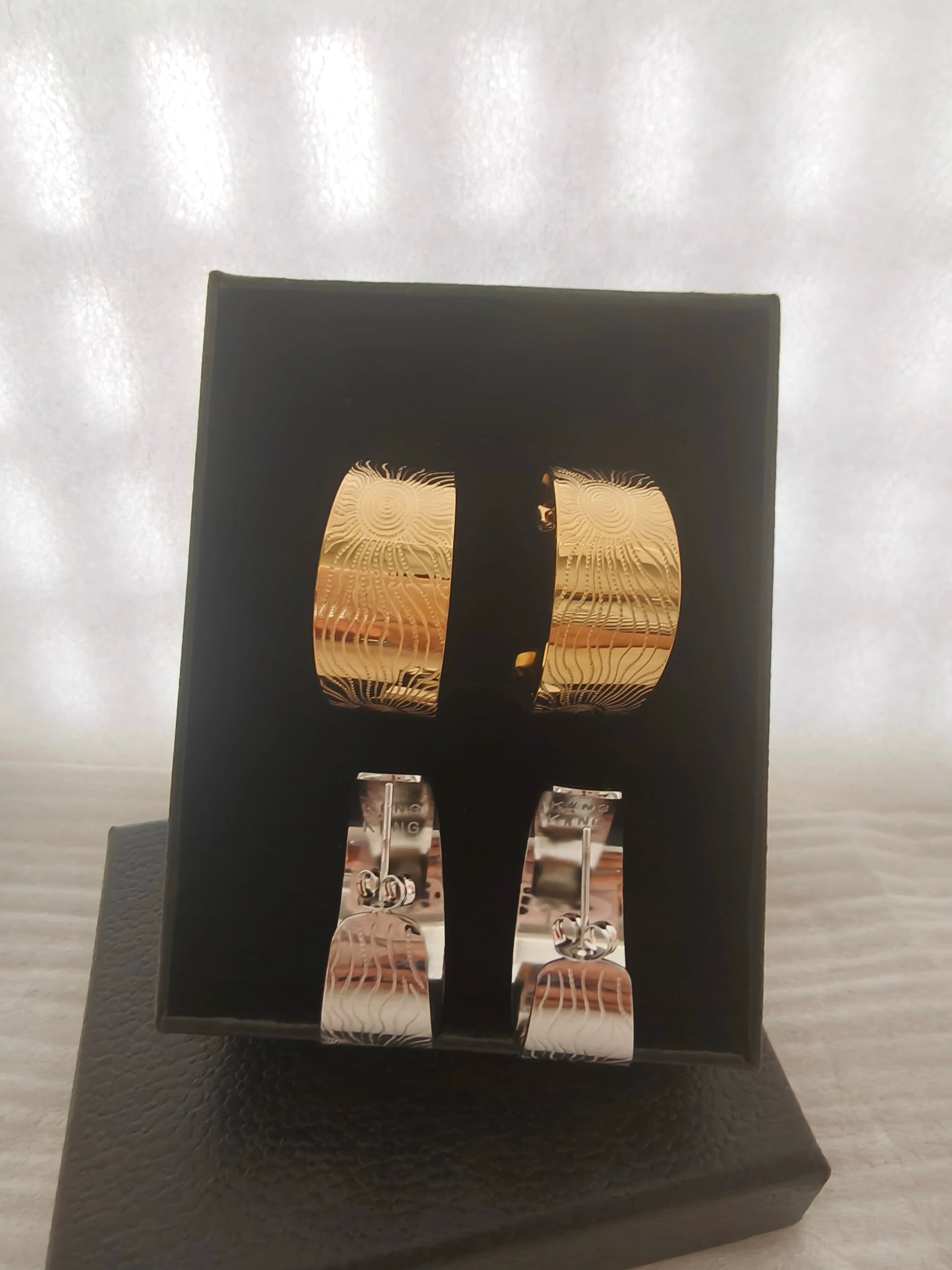 Hoop earrings