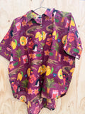 The Cerise Oversized Shirt - Larrakia Country