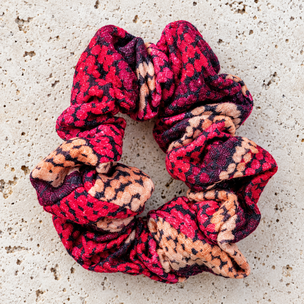 Premium muslin scrunchie