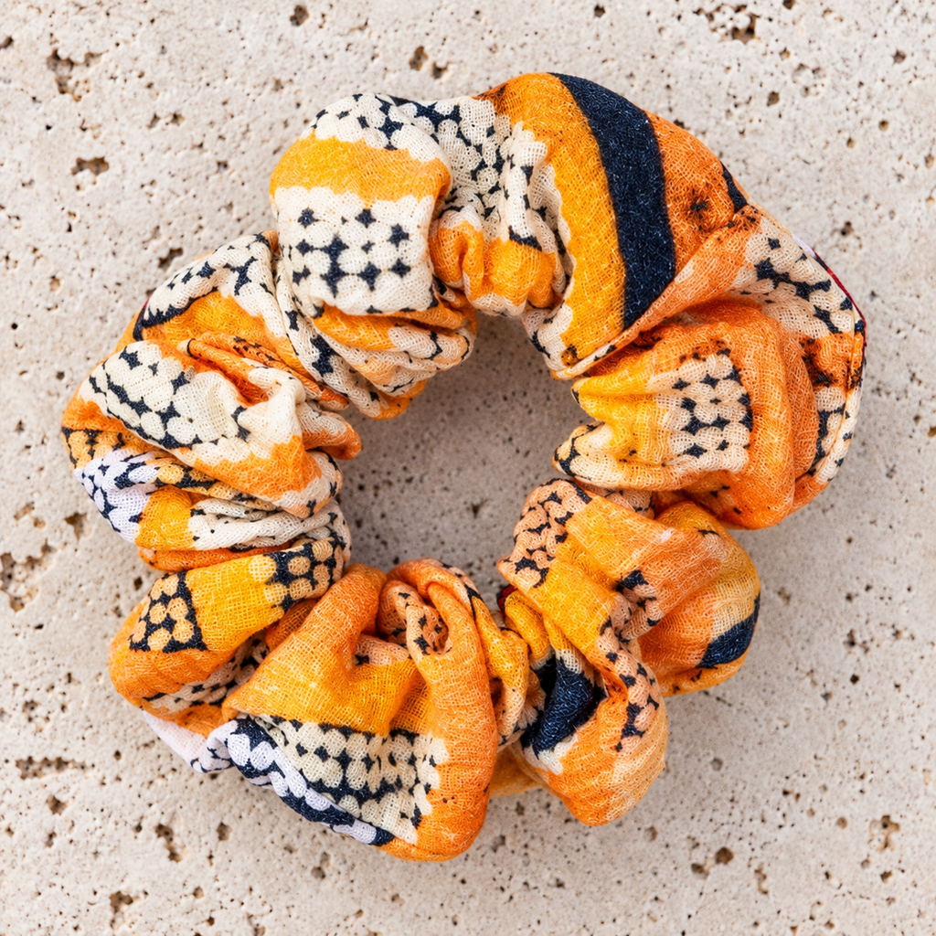 Premium muslin scrunchie