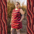 The Amalii Mini Dress - Shifting Sands