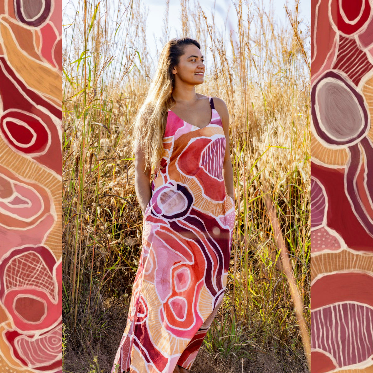 The Vera Maxi Dress - Lands