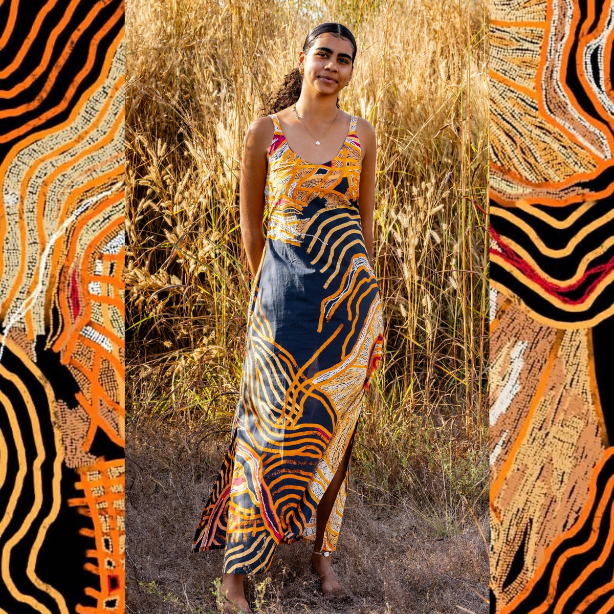 The Vera Maxi Dress - Calling Blak