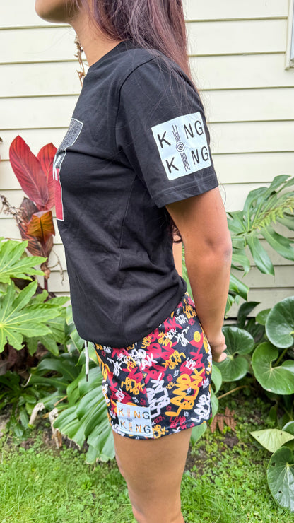 Land Blak flag Tee